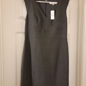 NWT Loft Dark Gray Dress